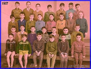 ECOLE JEAN MACE GARCONS 1957 CM1